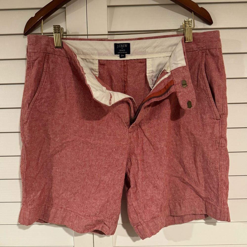 SOLD - J.Crew Light Salmon Shorts